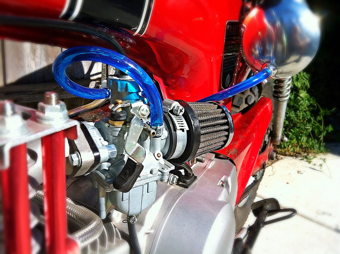 air bubbles in fuel line honda ct90 fuel filter 